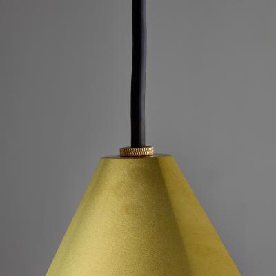  Hans Agne Jakobsson Hans Agne Jakobsson Raw Brass Mini Tratten Pendant