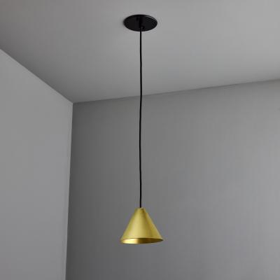  Hans Agne Jakobsson Hans Agne Jakobsson Raw Brass Mini Tratten Pendant