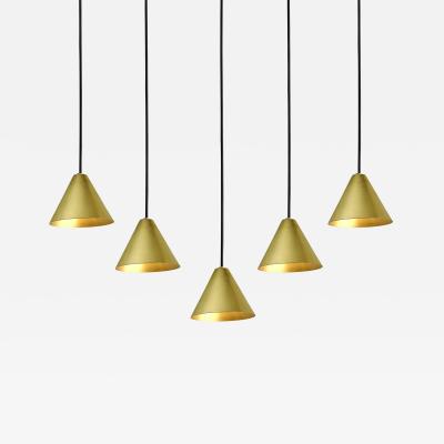  Hans Agne Jakobsson Hans Agne Jakobsson Raw Brass Mini Tratten Pendant