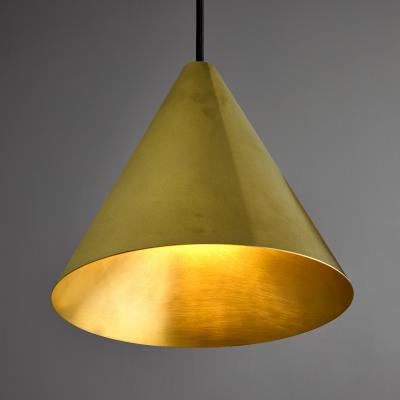  Hans Agne Jakobsson Hans Agne Jakobsson Raw Brass Tratten Pendant