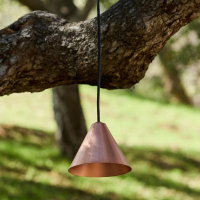  Hans Agne Jakobsson Hans Agne Jakobsson Raw Copper Mini Tratten Outdoor Pendant