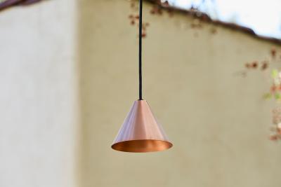  Hans Agne Jakobsson Hans Agne Jakobsson Raw Copper Mini Tratten Outdoor Pendant
