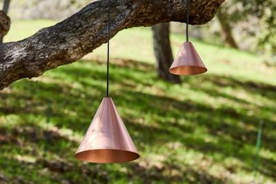 Hans Agne Jakobsson Hans Agne Jakobsson Raw Copper Mini Tratten Outdoor Pendant
