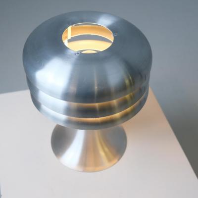  Hans Agne Jakobsson Hans Agne Jakobsson Table Lamp Model BN25 in Aluminum Markaryd 1960s