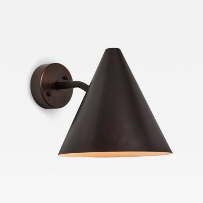  Hans Agne Jakobsson Hans Agne Jakobsson Tratten Dark Brown Patinated Outdoor Sconce