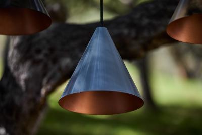  Hans Agne Jakobsson Hans Agne Jakobsson Tratten Outdoor Pendant in Silver