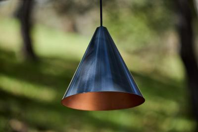  Hans Agne Jakobsson Hans Agne Jakobsson Tratten Outdoor Pendant in Steel