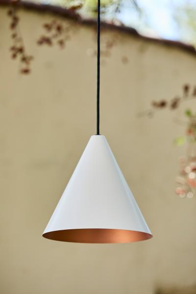  Hans Agne Jakobsson Hans Agne Jakobsson Tratten Outdoor Pendant in White