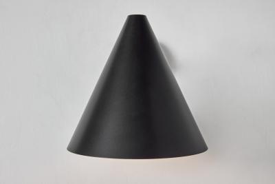  Hans Agne Jakobsson Hans Agne Jakobsson Tratten Outdoor Sconce in Black