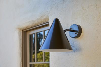  Hans Agne Jakobsson Hans Agne Jakobsson Tratten Outdoor Sconce in Painted Bronze