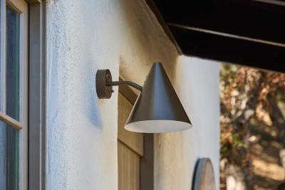  Hans Agne Jakobsson Hans Agne Jakobsson Tratten Outdoor Sconce in Painted Brown