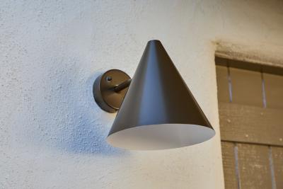  Hans Agne Jakobsson Hans Agne Jakobsson Tratten Outdoor Sconce in Painted Brown