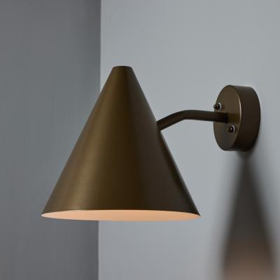  Hans Agne Jakobsson Hans Agne Jakobsson Tratten Outdoor Sconce in Painted Brown
