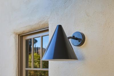  Hans Agne Jakobsson Hans Agne Jakobsson Tratten Outdoor Sconce in Painted Steel
