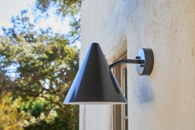  Hans Agne Jakobsson Hans Agne Jakobsson Tratten Outdoor Sconce in Painted Steel