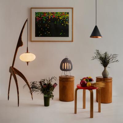  Hans Agne Jakobsson Hans Agne Jakobsson Tratten Pendant in Black