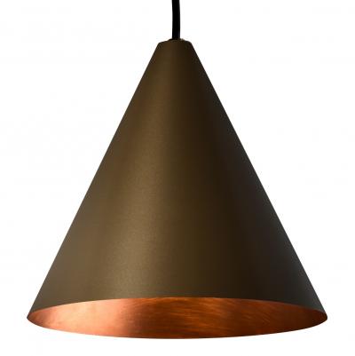  Hans Agne Jakobsson Hans Agne Jakobsson Tratten Pendant in Brown