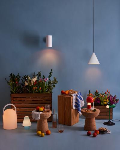  Hans Agne Jakobsson Hans Agne Jakobsson Tratten Pendant in White