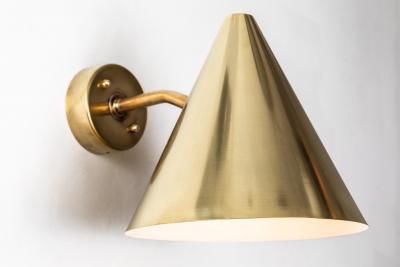  Hans Agne Jakobsson Hans Agne Jakobsson Tratten Polished Brass Outdoor Sconce