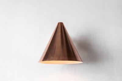  Hans Agne Jakobsson Hans Agne Jakobsson Tratten Polished Copper Outdoor Sconce