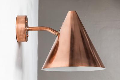  Hans Agne Jakobsson Hans Agne Jakobsson Tratten Polished Copper Outdoor Sconce