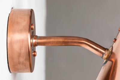  Hans Agne Jakobsson Hans Agne Jakobsson Tratten Polished Copper Outdoor Sconce