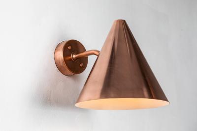  Hans Agne Jakobsson Hans Agne Jakobsson Tratten Polished Copper Outdoor Sconce