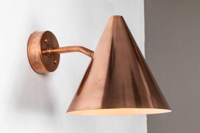  Hans Agne Jakobsson Hans Agne Jakobsson Tratten Polished Copper Outdoor Sconce