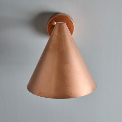  Hans Agne Jakobsson Hans Agne Jakobsson Tratten Raw Copper Outdoor Sconce