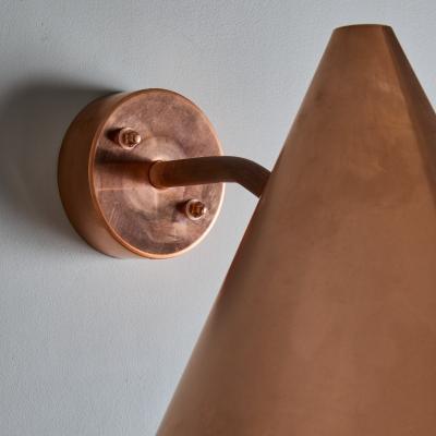  Hans Agne Jakobsson Hans Agne Jakobsson Tratten Raw Copper Outdoor Sconce