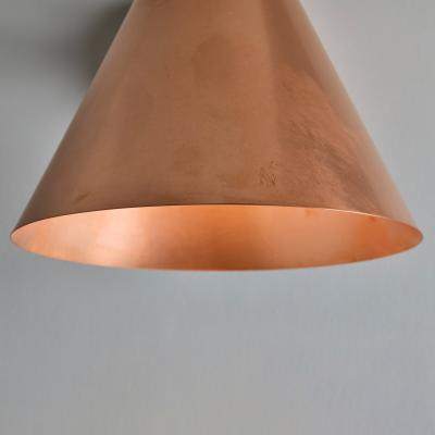  Hans Agne Jakobsson Hans Agne Jakobsson Tratten Raw Copper Outdoor Sconce