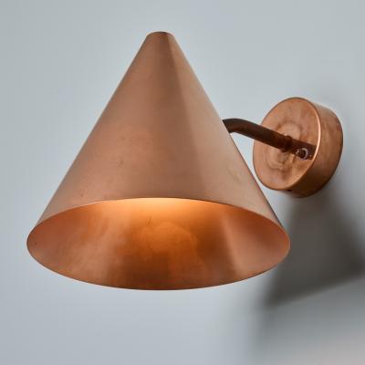  Hans Agne Jakobsson Hans Agne Jakobsson Tratten Raw Copper Outdoor Sconce