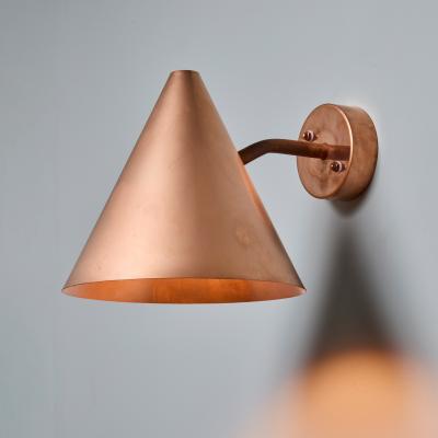  Hans Agne Jakobsson Hans Agne Jakobsson Tratten Raw Copper Outdoor Sconce