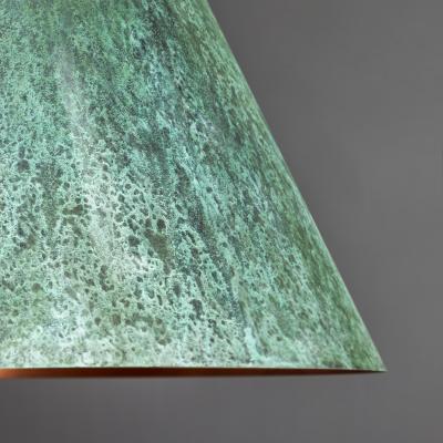  Hans Agne Jakobsson Hans Agne Jakobsson Verdigris Patinated Tratten Outdoor Pendant