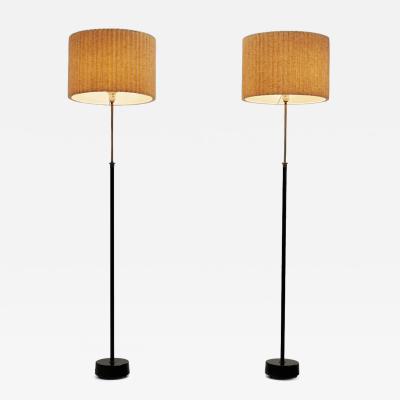  Hans Agne Jakobsson Pair of S 1871 Floor Lamps by Hans Agne Jakobsson Sweden 20th Century