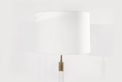  Hansen Lighting Co Glass Rod Floor Lamps by Hansen Lighting Co New York 1970s