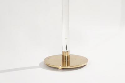  Hansen Lighting Co Glass Rod Floor Lamps by Hansen Lighting Co New York 1970s