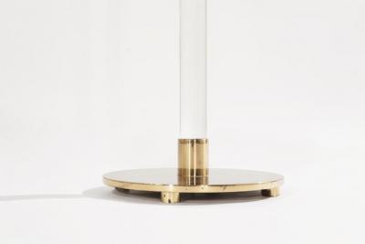 Hansen Lighting Co Glass Rod Floor Lamps by Hansen Lighting Co New York 1970s