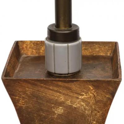  Hansen Lighting Co Hansen New York Gilt Metal Table Lamps
