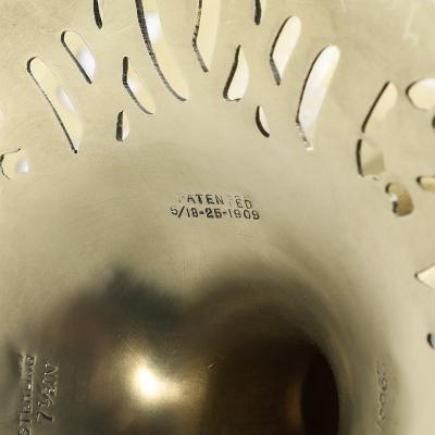  Hardy Hayes Aesthetic Movement Sterling Silver Gold Washed Taza signed Hardy Hayes Co 