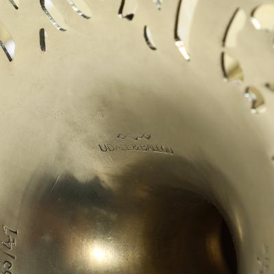  Hardy Hayes Aesthetic Movement Sterling Silver Gold Washed Taza signed Hardy Hayes Co 