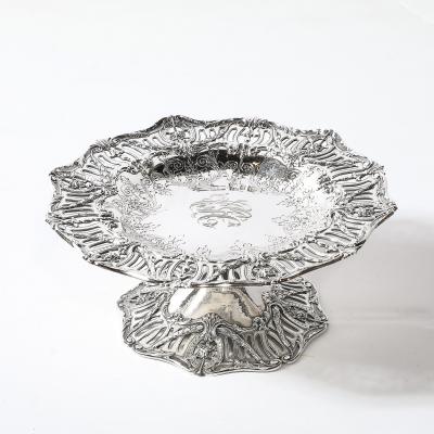  Hardy Hayes Pair of Aesthetic Movement Sterling Silver Tazas signed Hardy Hayes Co 
