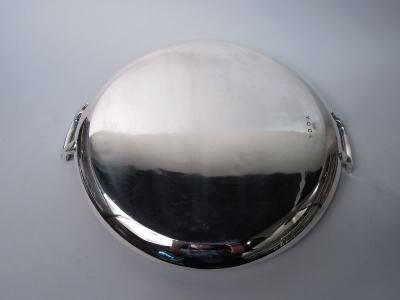  Harrods Harrods English Art Deco Between the Wars Sterling Silver Tray 1938