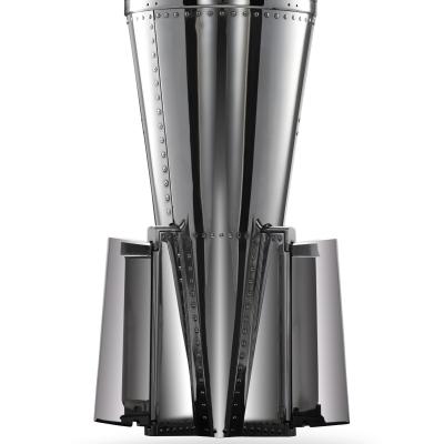 Harry Ben Tucker Contemporary cocktail cabinet made from 1970s cluster bomb