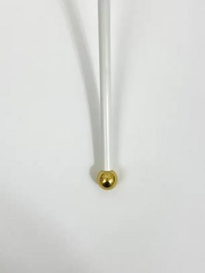  Haus Garten Josef Frank x J T Kalmar Haus Garten White Tripod Brass Floor Lamp 2057