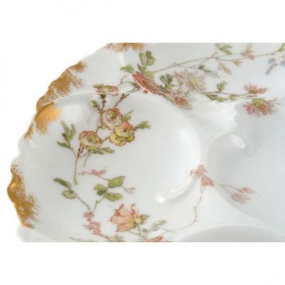  Haviland Co 1892 Antique Limoges Porcelain Oyster Plate