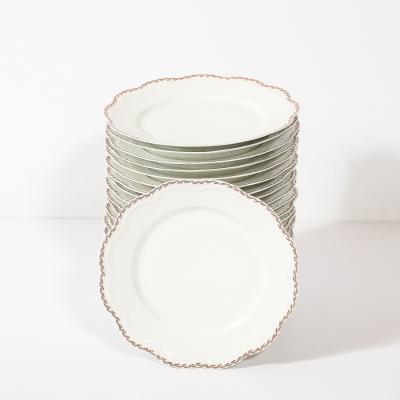  Haviland Co Antique Haviland for Limoges Porcelain Dinner Set for 24 Floral Spray Pattern