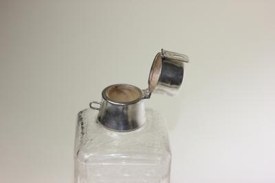  Hawkes Copper Wheel Engraved Decanter Sterling Stopper by Hawkes 1925 United States