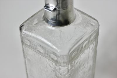  Hawkes Copper Wheel Engraved Decanter Sterling Stopper by Hawkes 1925 United States