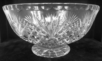  Hawkes Hawkes American Edwardian Sterling Silver Cut Glass Caviar Bowl